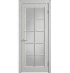 Дверь межкомнатная крашенная эмалью GLANTA WHITE CLOUD Светло-серый